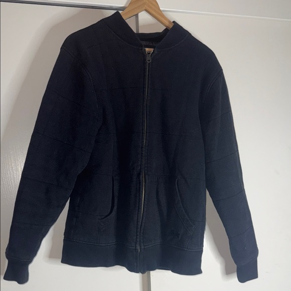 Stussy Dark Navy Bomber Jacket